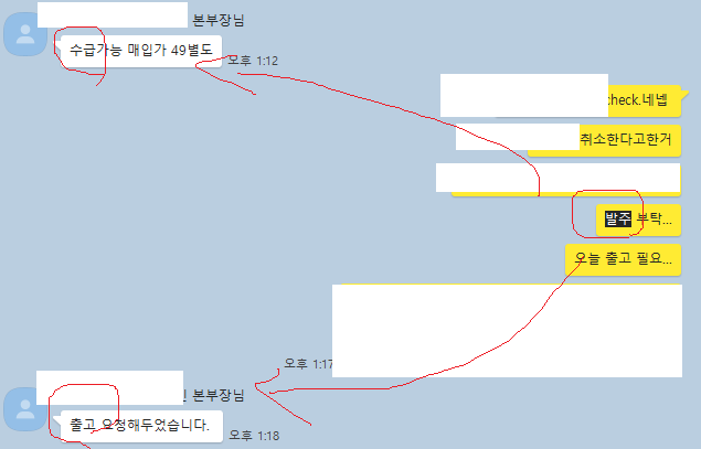  현직 회사원이 짚어주는 발주 뜻!