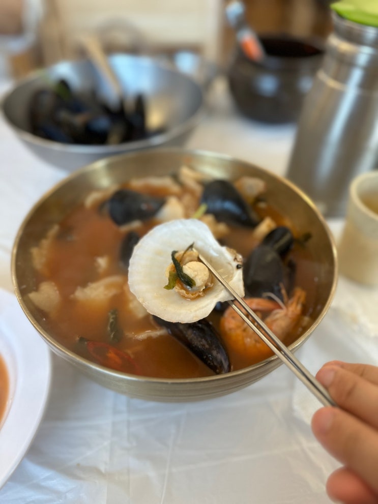  [덕산 해안 맛집] 삼척수제비 내돈내산 얼큰고추장, 들깨, 멸치수제비 솔직후기