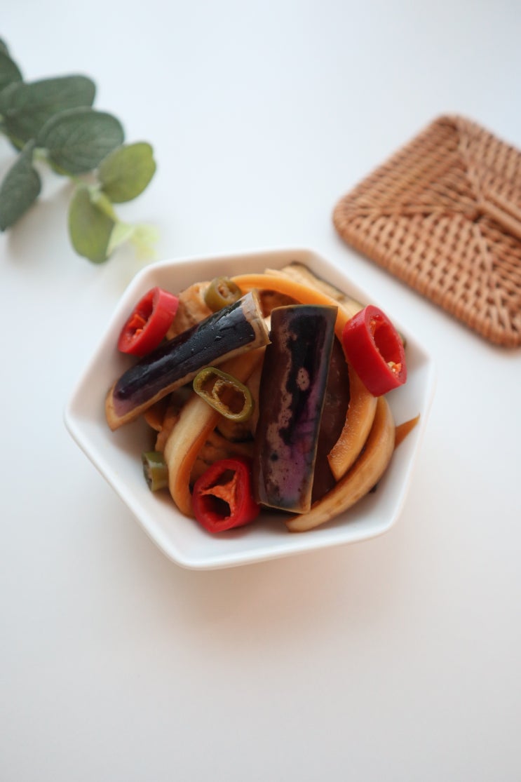  가지장아찌 만들기 간장소스 비율 밑반찬 짱아찌 종류 가지보관법