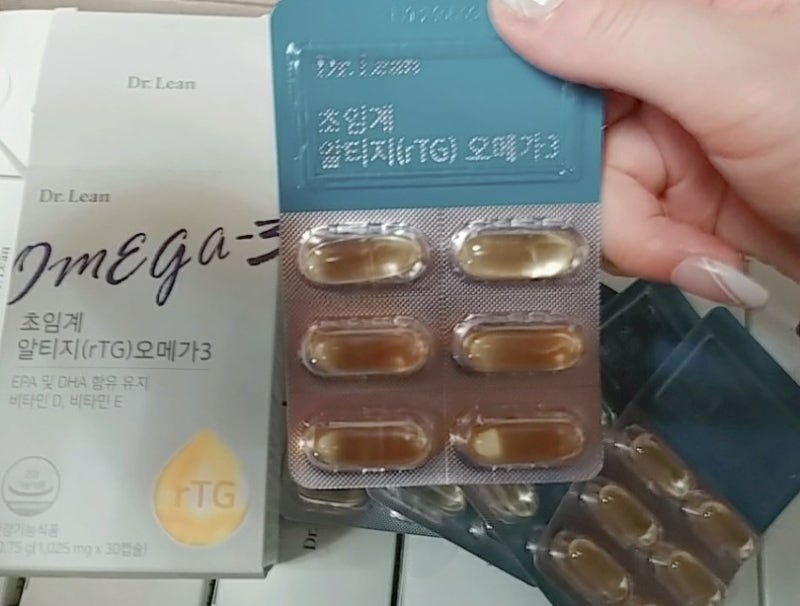 닥터린 초임계 알티지 오메가3 복용으로 뇌혈관 심혈관 건강