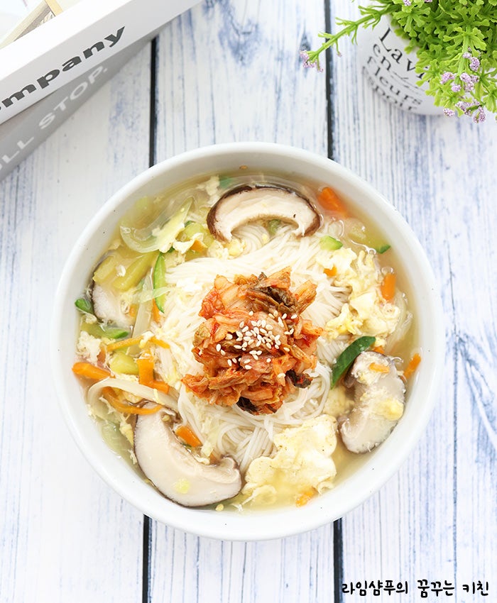 백종원 잔치국수 만들기 김치 잔치국수 고명 육수 간단 잔치국수 레시피 : 네이버 블로그
