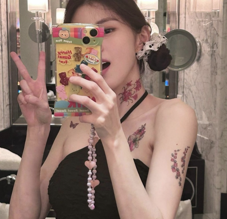  여자 연예인 타투 살펴보기: 한소의, 공효진, 한예슬, 최유정
