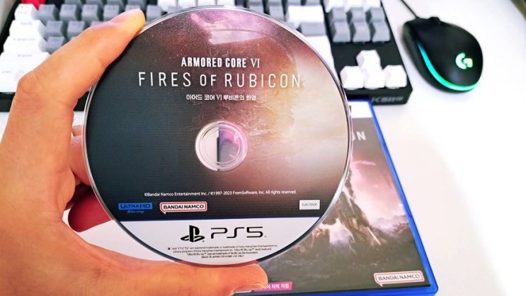 단순 구입 인증 PS5 아머드코어6 루비콘의 화염 단순 구입 인증 PS5 아머드코어6 루비콘의 화염