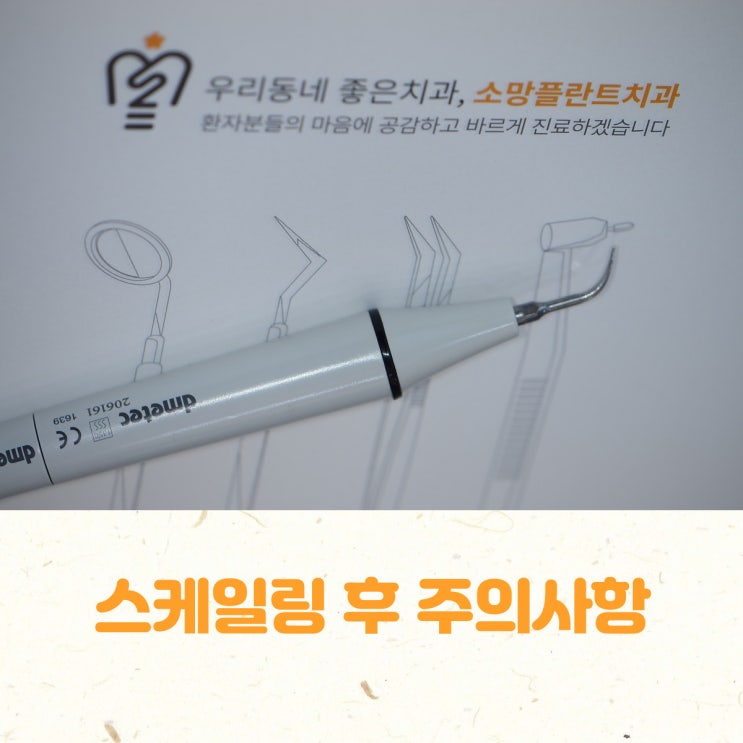  잇몸이 부었어요 / 스케일링  받는 시기, 스케일링 후 주의사항 산성역 소망플란트 치과