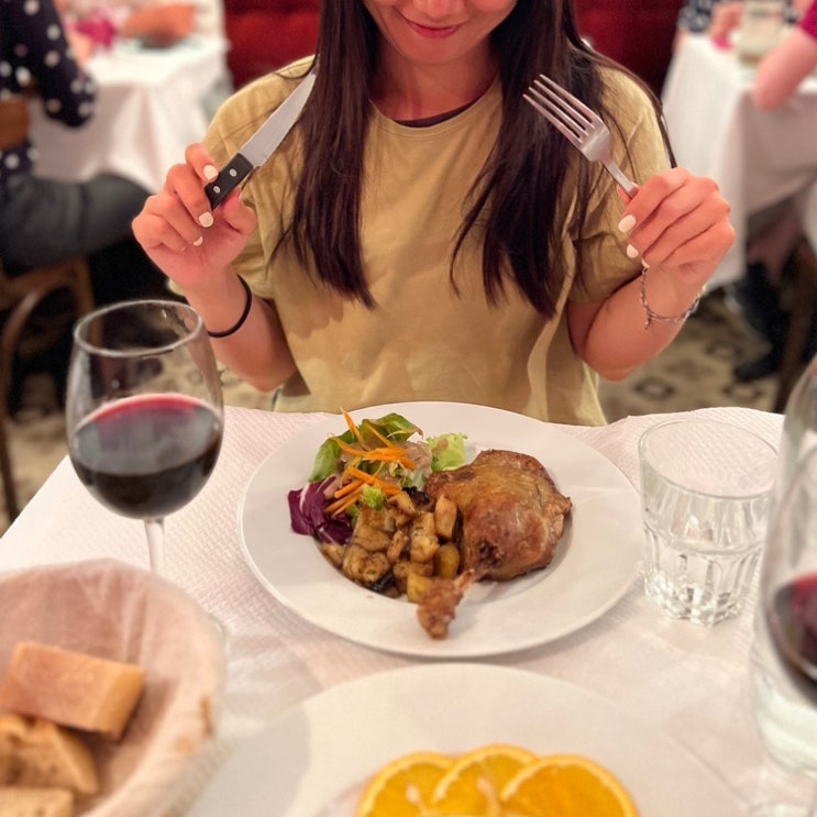  유럽여행 프랑스 파리 음식점 Bistrot Chez France 달팽이 요리 에스카르고, 오리콩피, 오리 스테이크 리뷰.