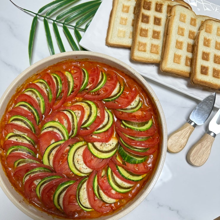  또니의 요리 라따뚜이 만들기 토마토소스 오븐요리 가지 요리