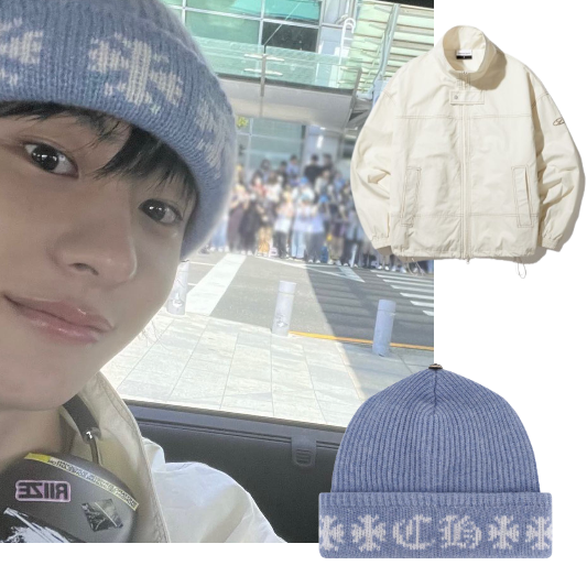 RIIZE Anton's Hat: Chrome Hearts Beanie, Windbreaker, Yoon Sang's Son, RIIZE's Hot Rookie!