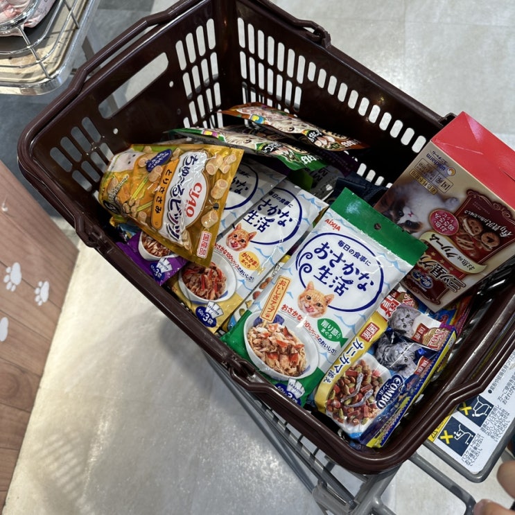  [후쿠오카] 고양이 간식 사기 좋은 텐진 쇼퍼즈 이온몰
