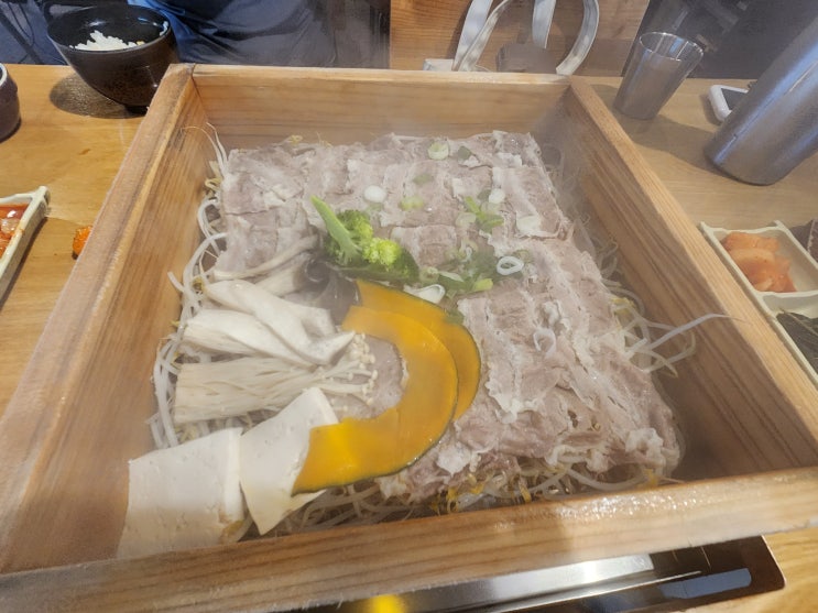  [송파 문정] 일본 전통 음식인 세이로무시를 즐길 수 있는 맛집, 도토리편백집의 런치 세트