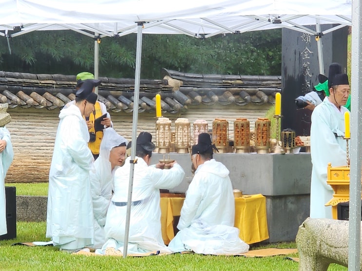 2023 수경원(추존 장조 생모 영빈) 기신제향 재위기