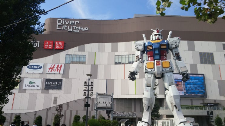  [도쿄] Diver City Tokyo - 오다이바- 건담베이스(GUNDAM FRONT TOKYO)_퍼스트건담(2015년도)