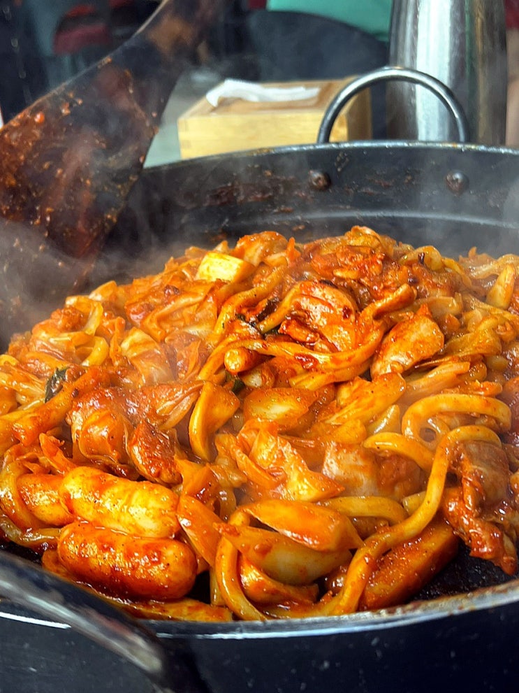  김해 닭갈비 두총각닭갈비 삼계점 배터져!