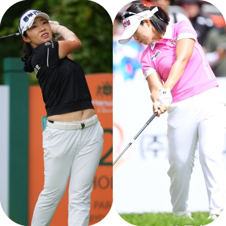 *김수지.전예성 2타차 공동선두-2023 KLPGA 투어 "한화 클래식"-3라운드*