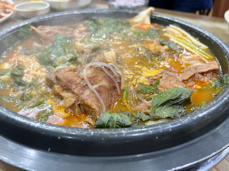  [대전 둔산동 맛집] 대대로 감자탕 족발 본점 | 감자탕(小)