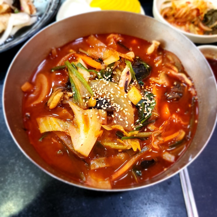  충남 금산 줄서서 먹는 추부 짬봉 맛집 명성각