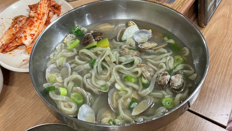 [구로/고척]동네 숨은 맛집 문가네 바지락 칼국수 보리밥