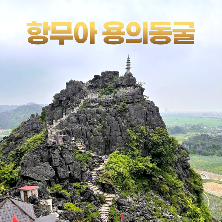 닌빈 항무아 용의동굴 전망대 최고의 뷰포인트