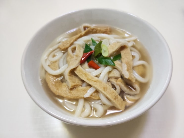  어묵우동 만들기 쫄깃한 노브랜드 우동사리 넣어 후루룩 맛있는 레시피