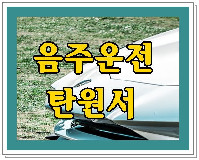  대전 청주 천안 음주운전 탄원서 행정사가 알려드리는 작성 Tip