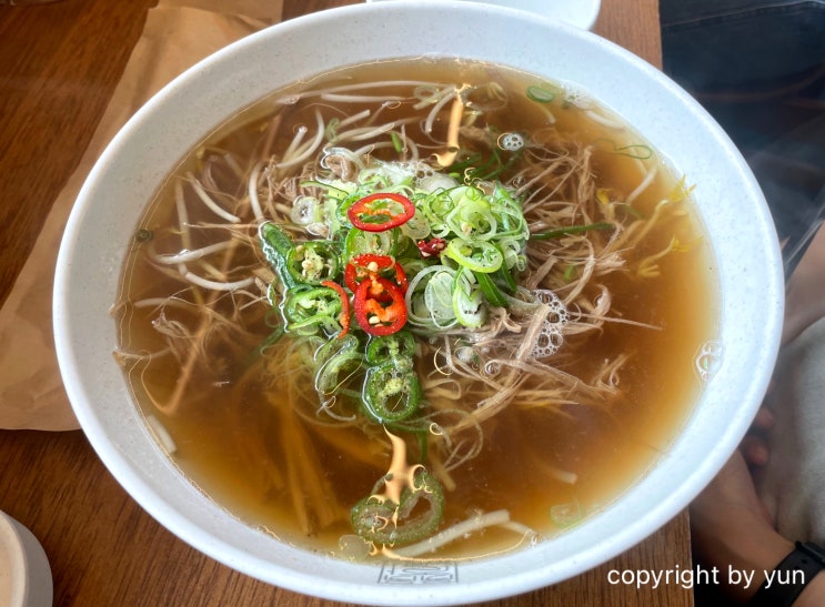  [성수] 신규 오픈한 쌀국수 맛집 한국식 쌀국수, 옥자 성수 feat. RSG Coffee