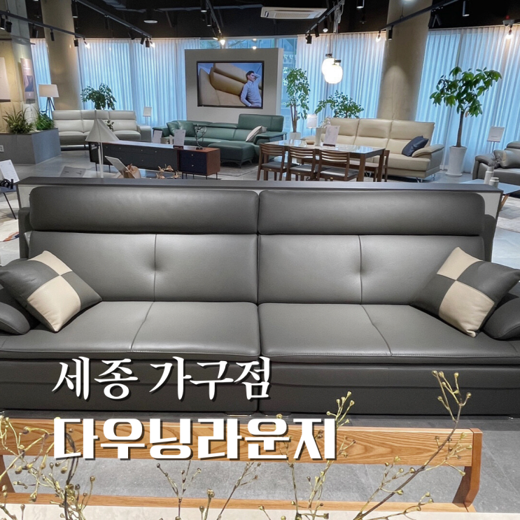  세종 가구점 찾는다면 다우닝 소파 매장 좋아요