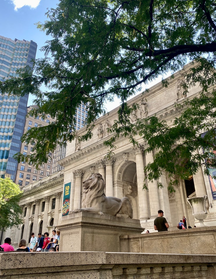  [미국 뉴욕 여행] 뉴욕 공립 도서관 New York Public Library, 브라이언트 파크 Bryant Park / 뉴욕 기념품, 뉴욕여행기념품 추천