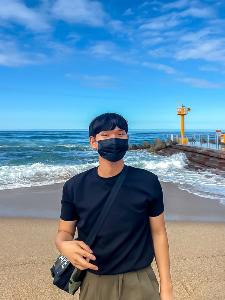  [강릉 강문해변] 샤워장 주차장 파라솔 및 풍경 총정리편 : 강릉핫플