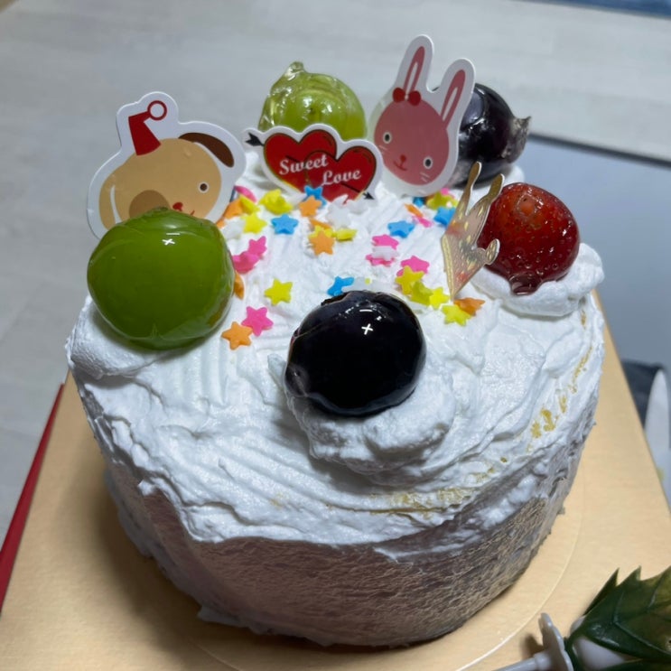  왕초보도 만드는 생일케이크 만들기(여자친구 생일선물)
