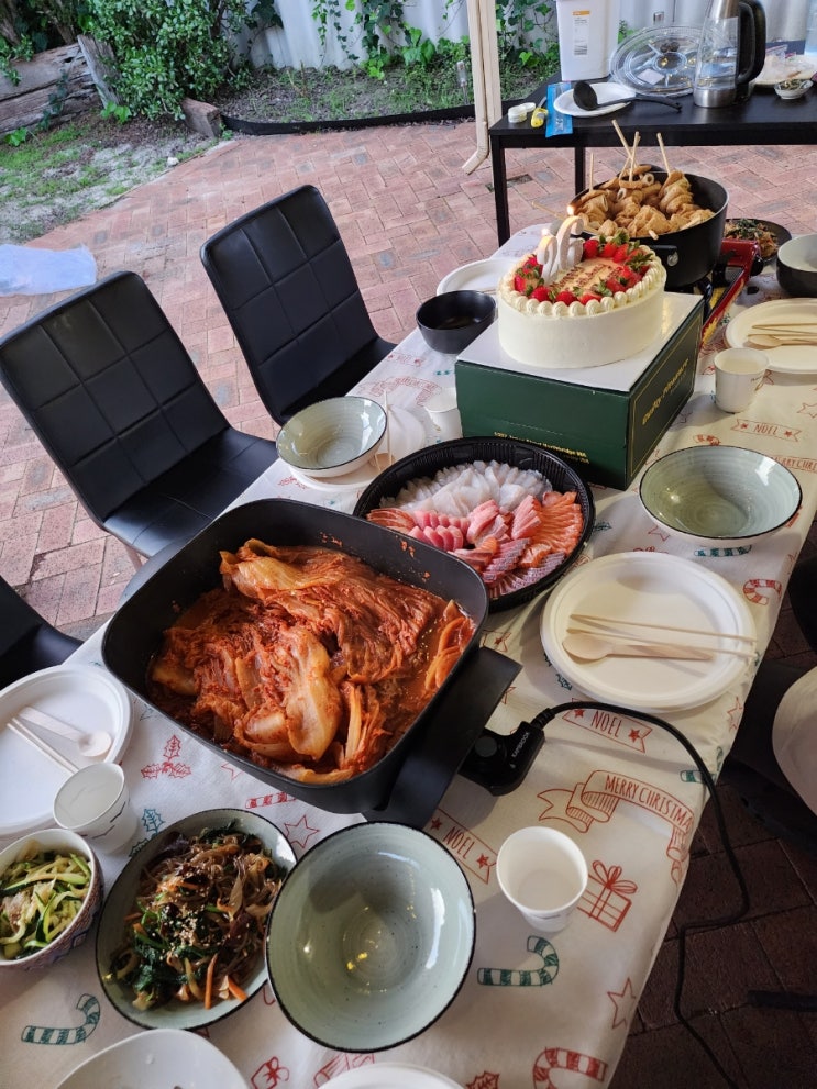  2023. 08. 26 (토) [호주 TAFE 퍼스] 휴식 & 회 구매 & 리거왕 생신잔치