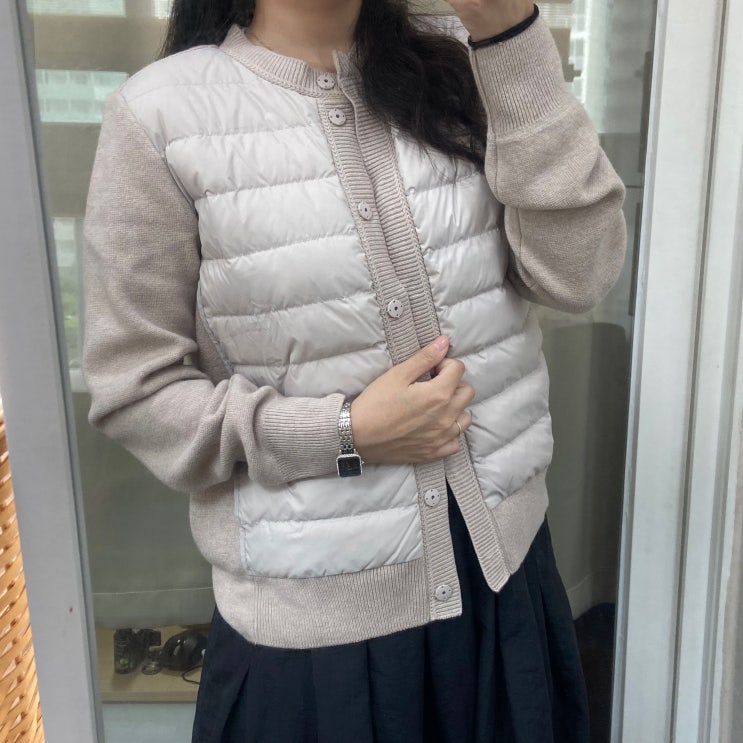  빈폴 50대 여자 가디건 브랜드로 예뻐요