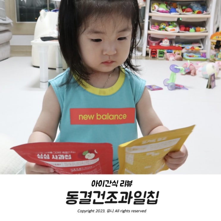  두돌아기 과자 동결건조 과일칩 딱좋아