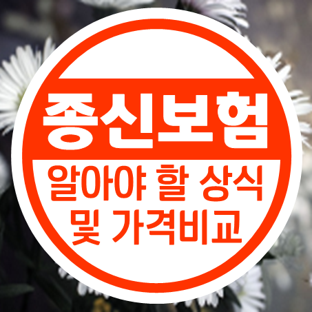  종신보험 가입하기 전에 알아야 할 사실들과 종신보험 가격 비교