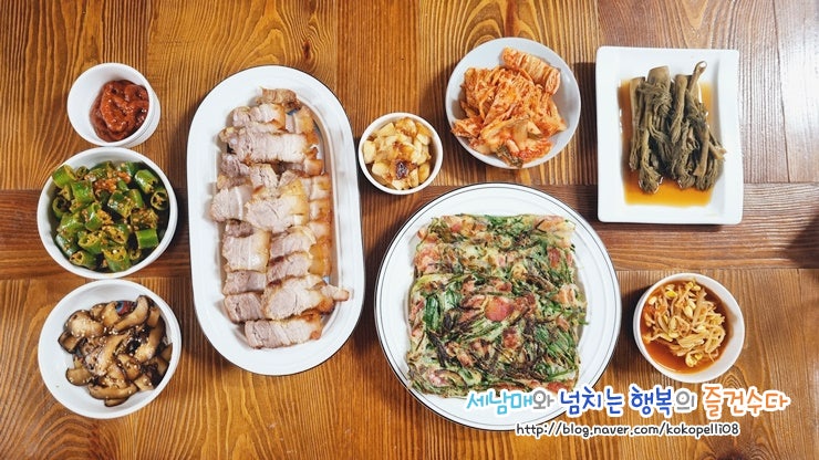 편스토랑 류수영 마늘수육 냄비수육 레시피 무수분 통삼겹살 수육 만들기