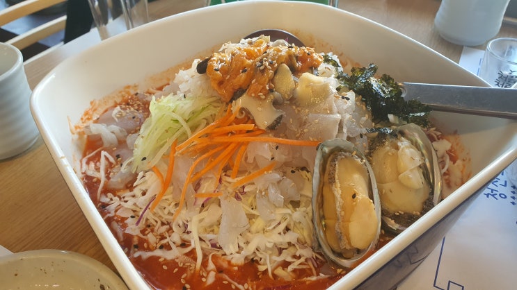 [용인 죽전] 청산도횟집 물회, 여름엔 물회