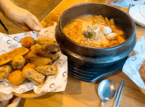  범계역술집 역전할머니맥주에서 치즈떡볶이와 돈까스김치나베를 먹고 왔어요!