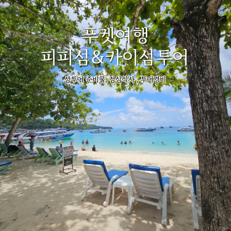  푸켓여행 2일차 피피섬투어 예약 가격 솔직후기 준비물 몽키비치 마야베이 카이섬 스노클링