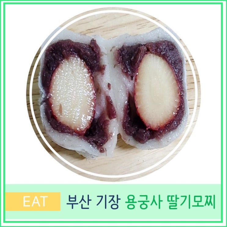  기장 해동용궁사 디저트 맛집 기장딸기모찌