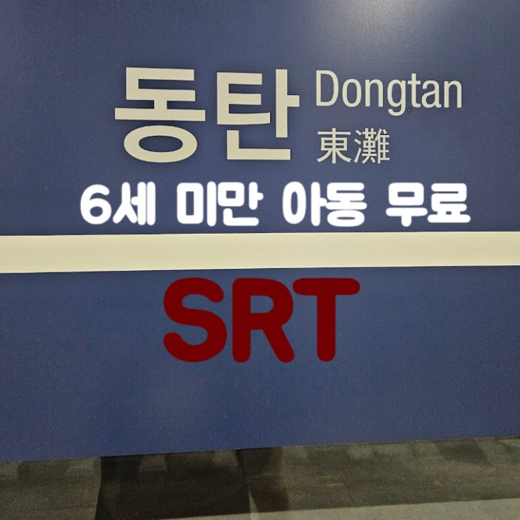  주말 좌석이 없다...아이와 SRT 타기 아이좌석 없이 동탄->광주송정역까지 (6세미만 무료이용)