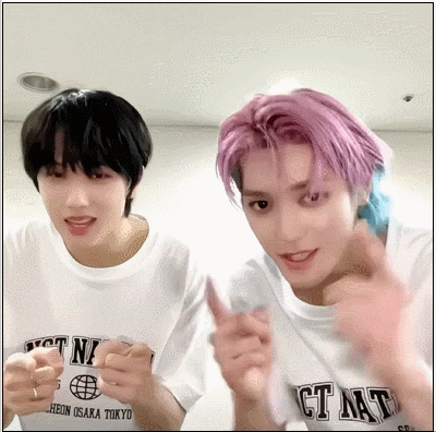 NCT 태용, 지성 | 최애 둘이 챌린지 [추가로 해찬 & 필릭스, 더 보이즈 & 엔시티 드림 챌린지]