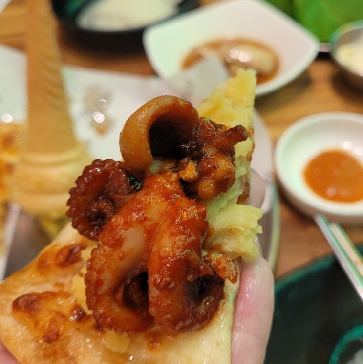 성남 태평동 맛집 가천대 화리화리에서 쭈꾸미볶음&피자까지 알찬 세트 흡입