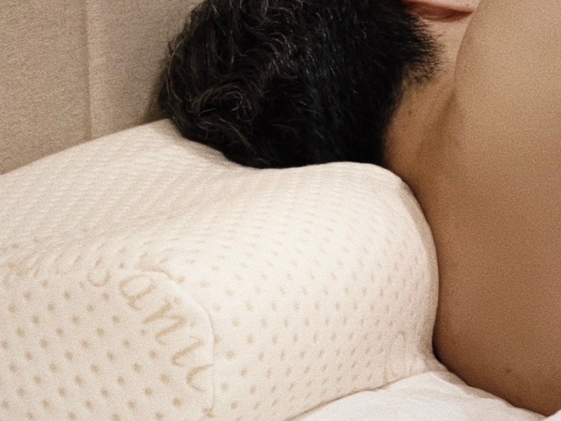 천연라텍스베개 게타 : 안전한 소재, 편안한 라텍스 경추베개