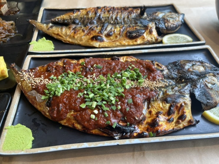  달빛에 구운 고등어 전북도청점 생선구이로 든든하게 점심 먹었어요 ˙ᵕ˙