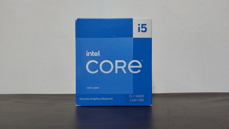 인텔13세대 i5 13400F 정품 CPU 언박싱 및 스펙 AS 이번트 성능 벤치마크 정보 소개 드립니다
