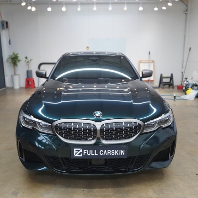 시흥 신현로38번길 / 전체 랩핑 / 택랩 글라스 그린 블랙 실크 / BMW / 3시리즈 (G20)