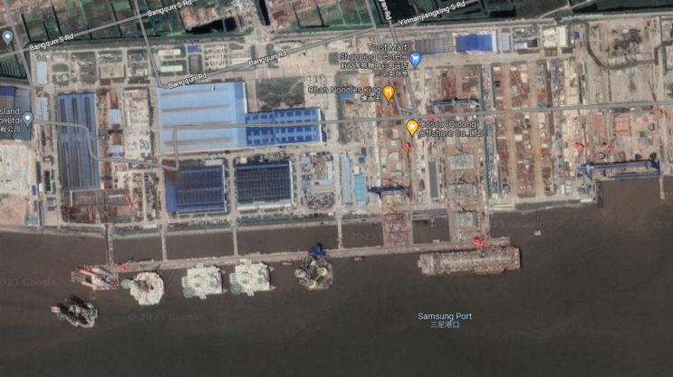  중국 Offshore 공사 건조 가능한 조선소 현황 (업뎃 중)