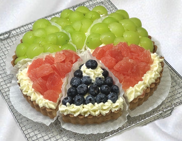  집에서 예쁜 과일타르트 만들기_Home baking :)