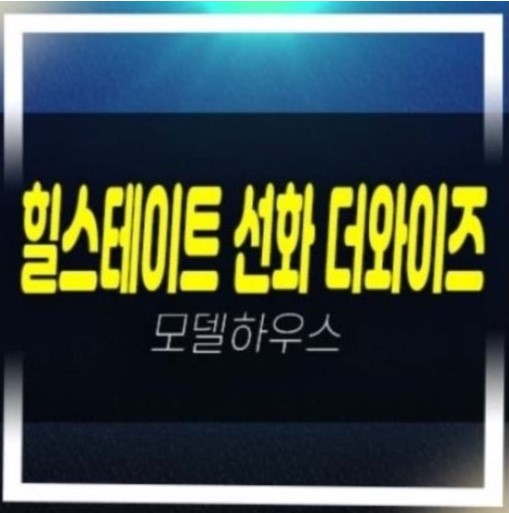  대전 힐스테이트 선화 더와이즈 선화동 현대건설 미분양아파트 잔여세대 견본주택 현장문의