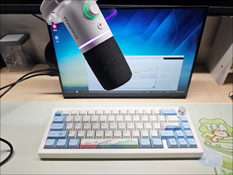  초보자에게 추천하는 USB XLR 겸용 가성비 다이나믹 마이크 마오노 PD200X