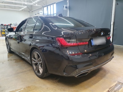 시흥 신현로38번길 / 전체 랩핑 / 택랩 글라스 그린 블랙 실크 / BMW / 3시리즈 (G20)