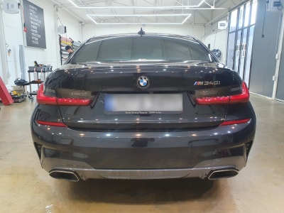 시흥 신현로38번길 / 전체 랩핑 / 택랩 글라스 그린 블랙 실크 / BMW / 3시리즈 (G20)